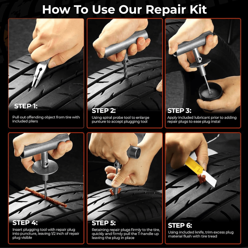 Rideasy™ Tyre Repair Combo Kit
